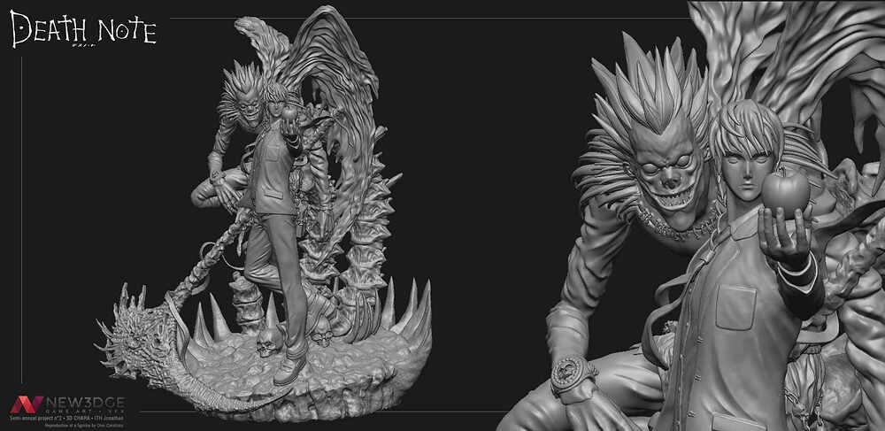 Death_Note_ZBrush1