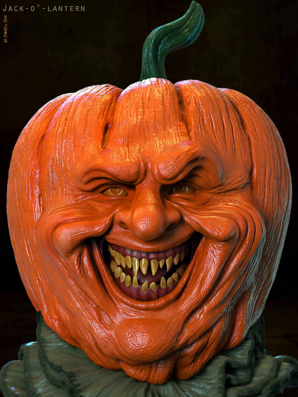 Jack-o'-lantern_V1_Digital_SCulpture_SurajitSen_Oct2024
