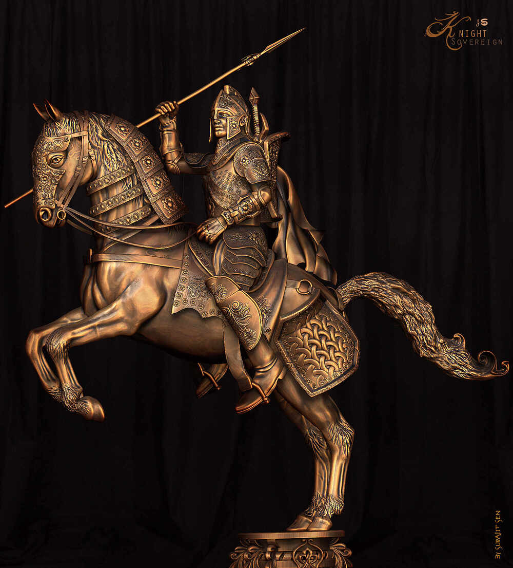Knight_Digital_Sculpture_SurajitSen_Sept2022A