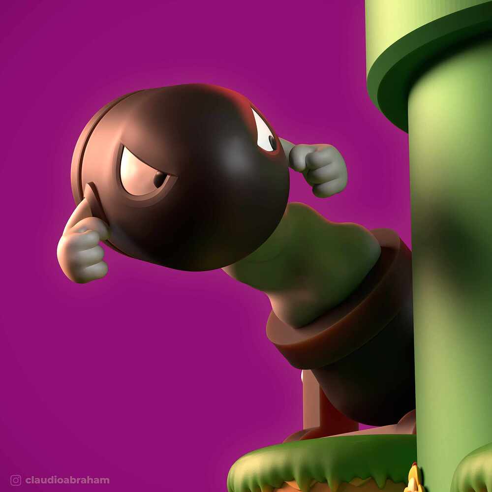 SuperMarioDiorama_ClaudioAbraham_BulletBill_07c3