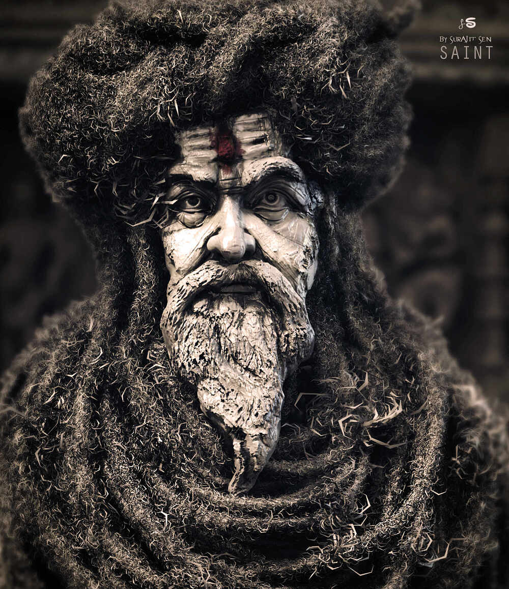 Saint_05_Digital_Sculpture_SurajitSen_April2023