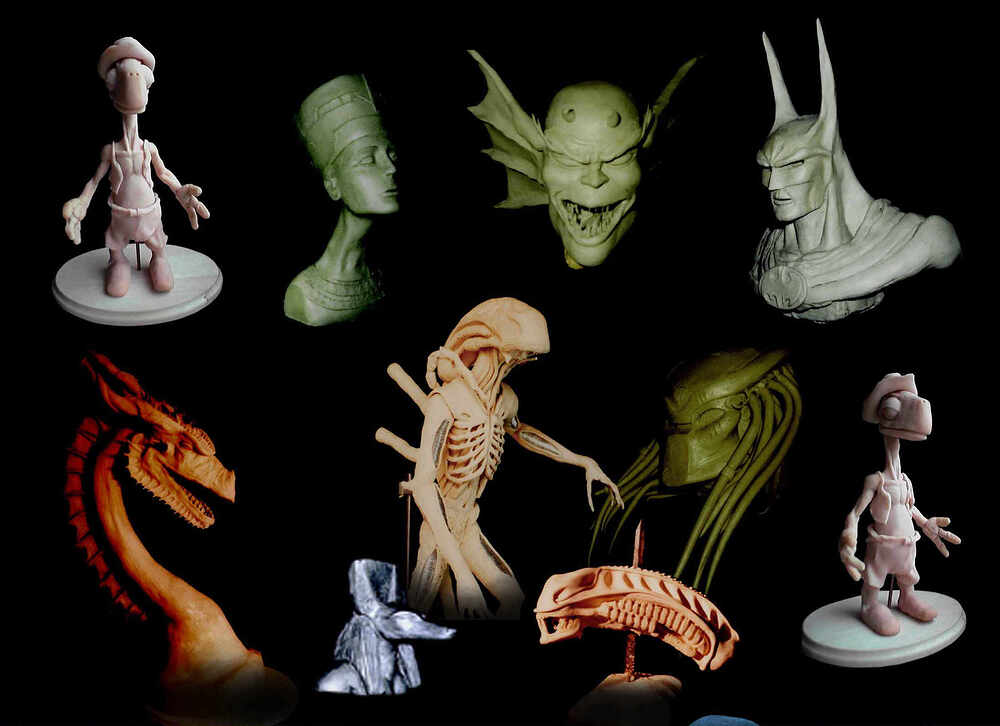 traditional sculptures