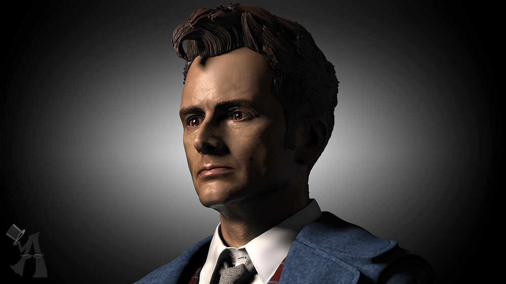 14th Doctor Head Close Up
