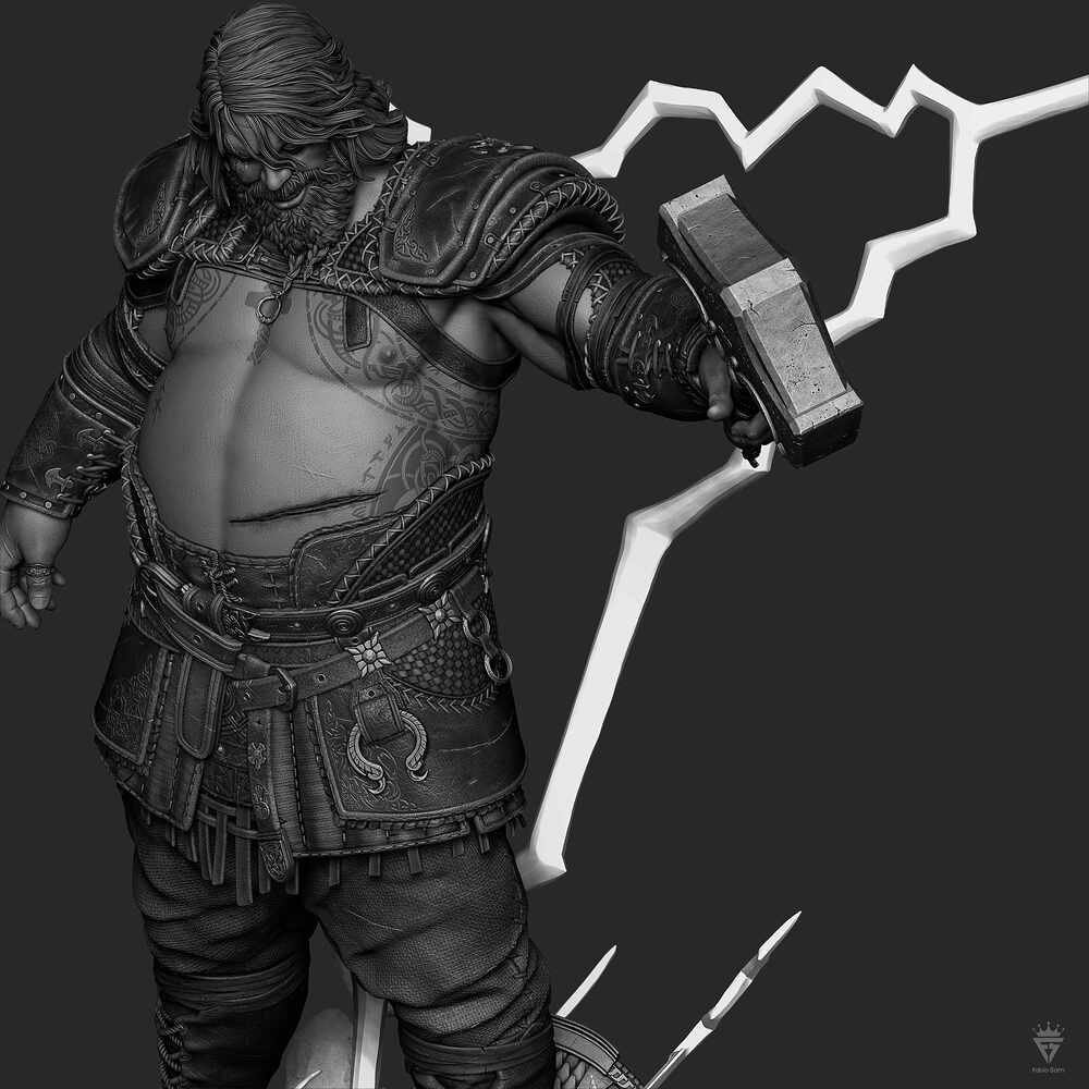 Thor_GOW_FabioSam_Zbrush_C1