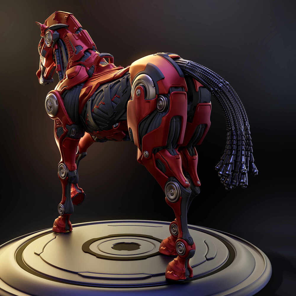 horse_red_back