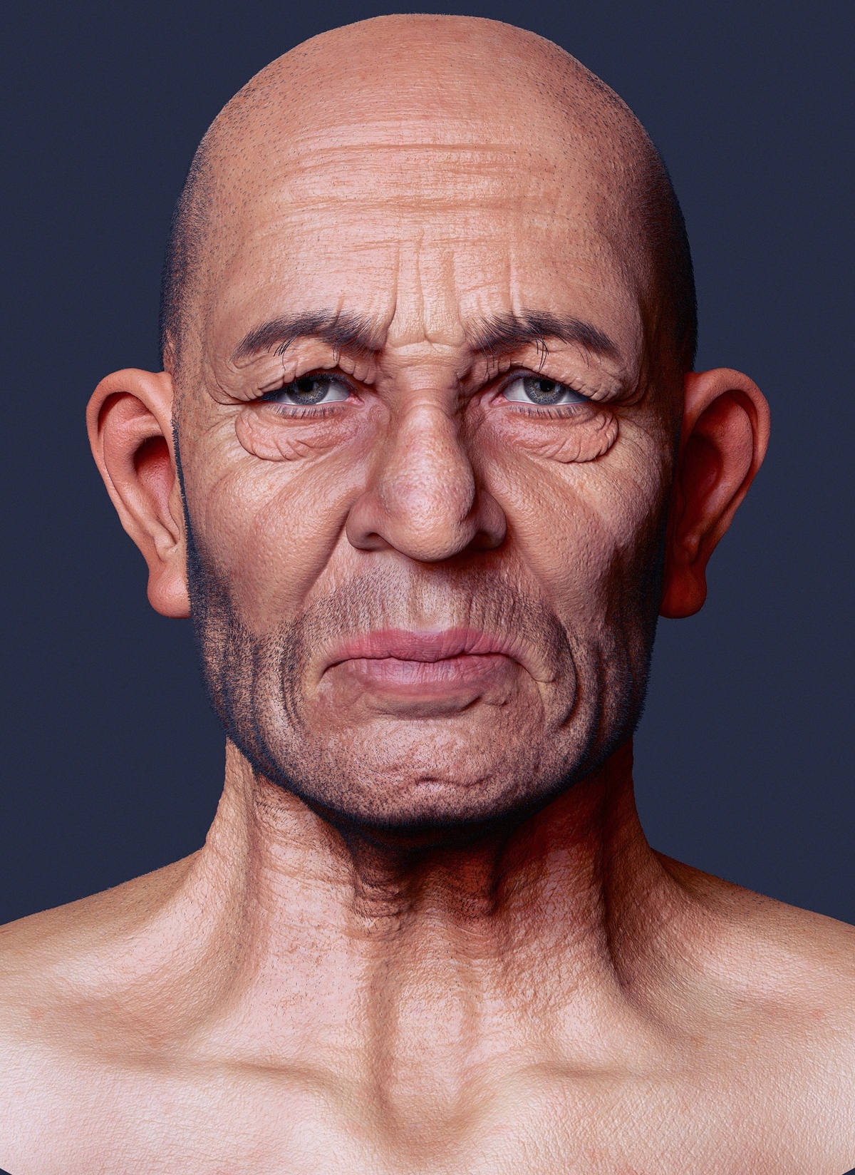 A man's face by Farnad Khatami (1)