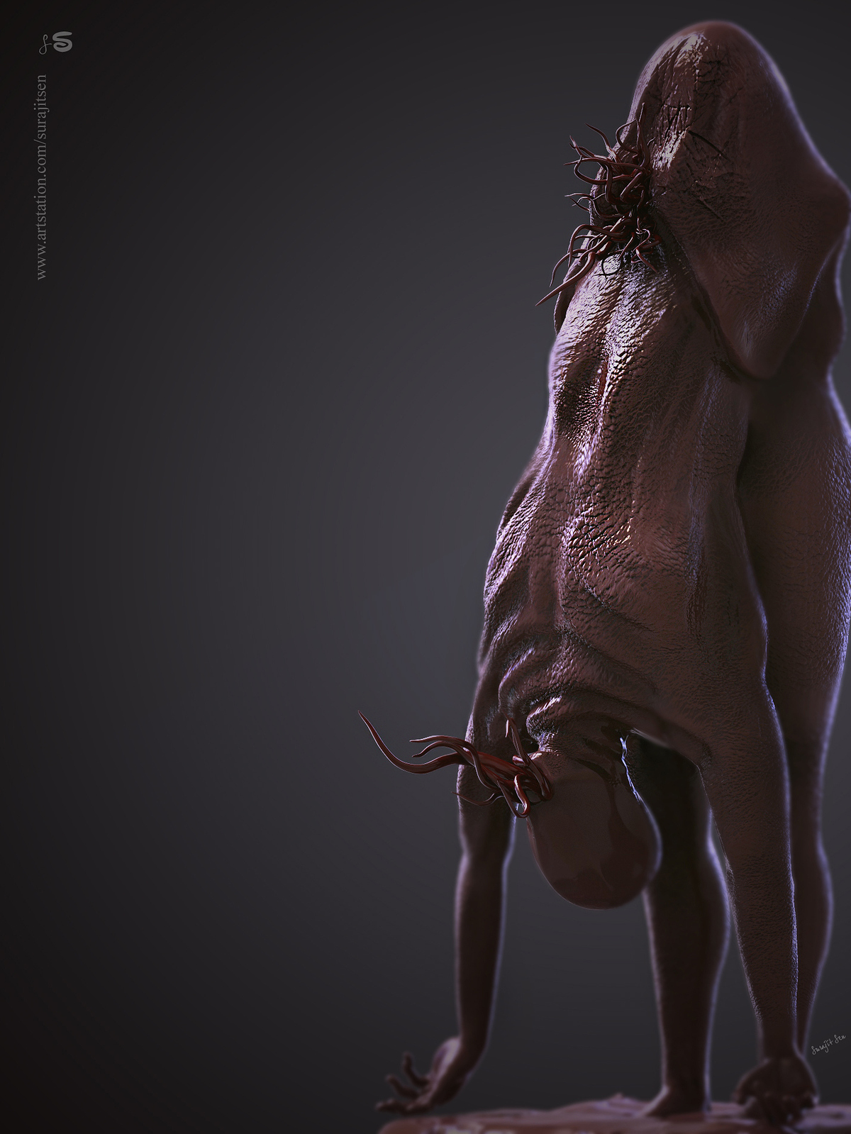 Creature_Digital_Sculpture_SurajitSen_Aug2019