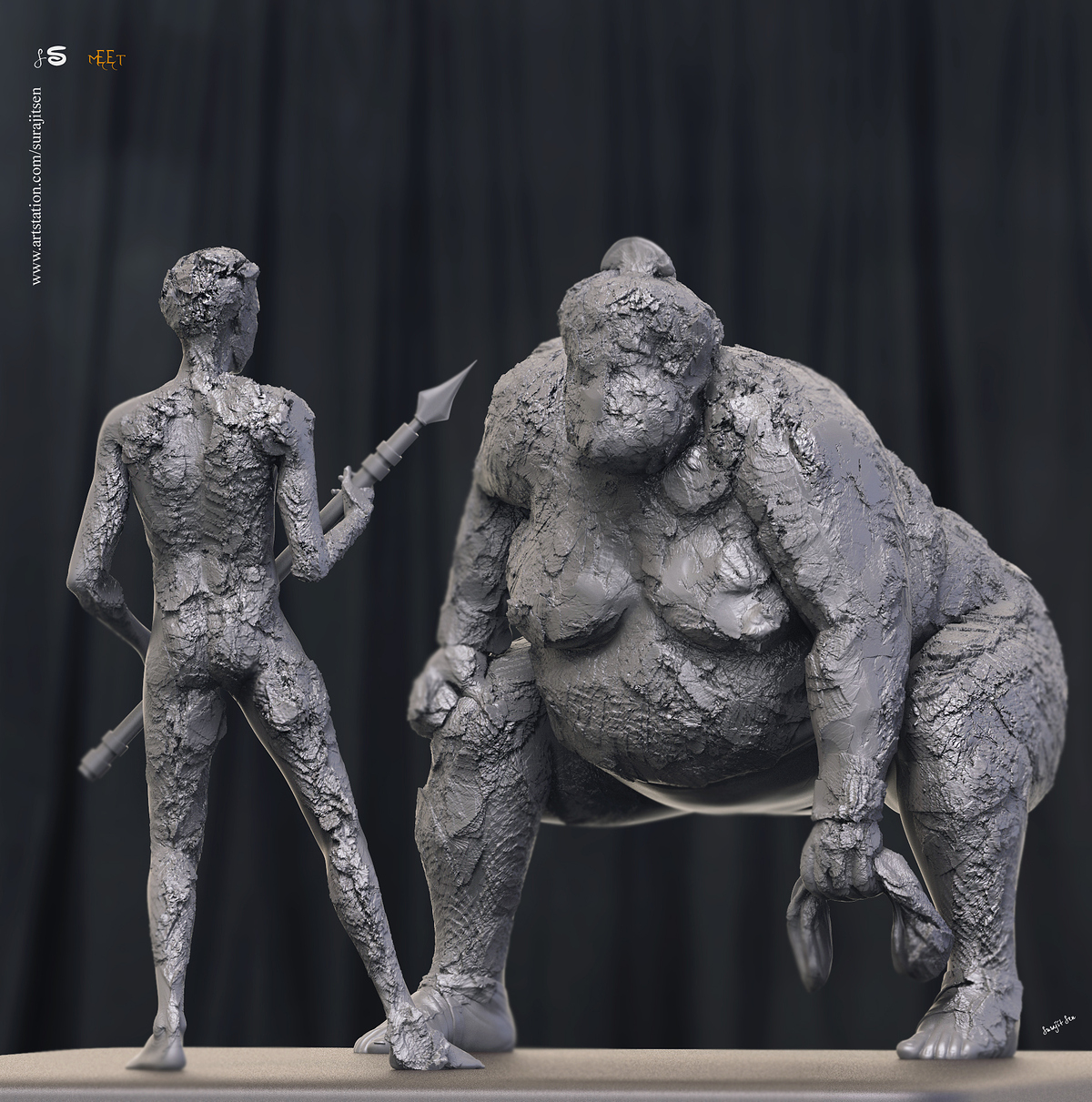Facing_Digital_SCulpture_SurajitSen_Nov2019