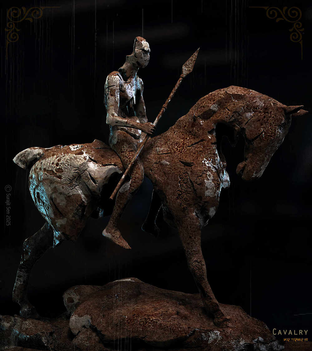 Cavalry_Digital_Sculpture_SurajitSen_Jan2025A