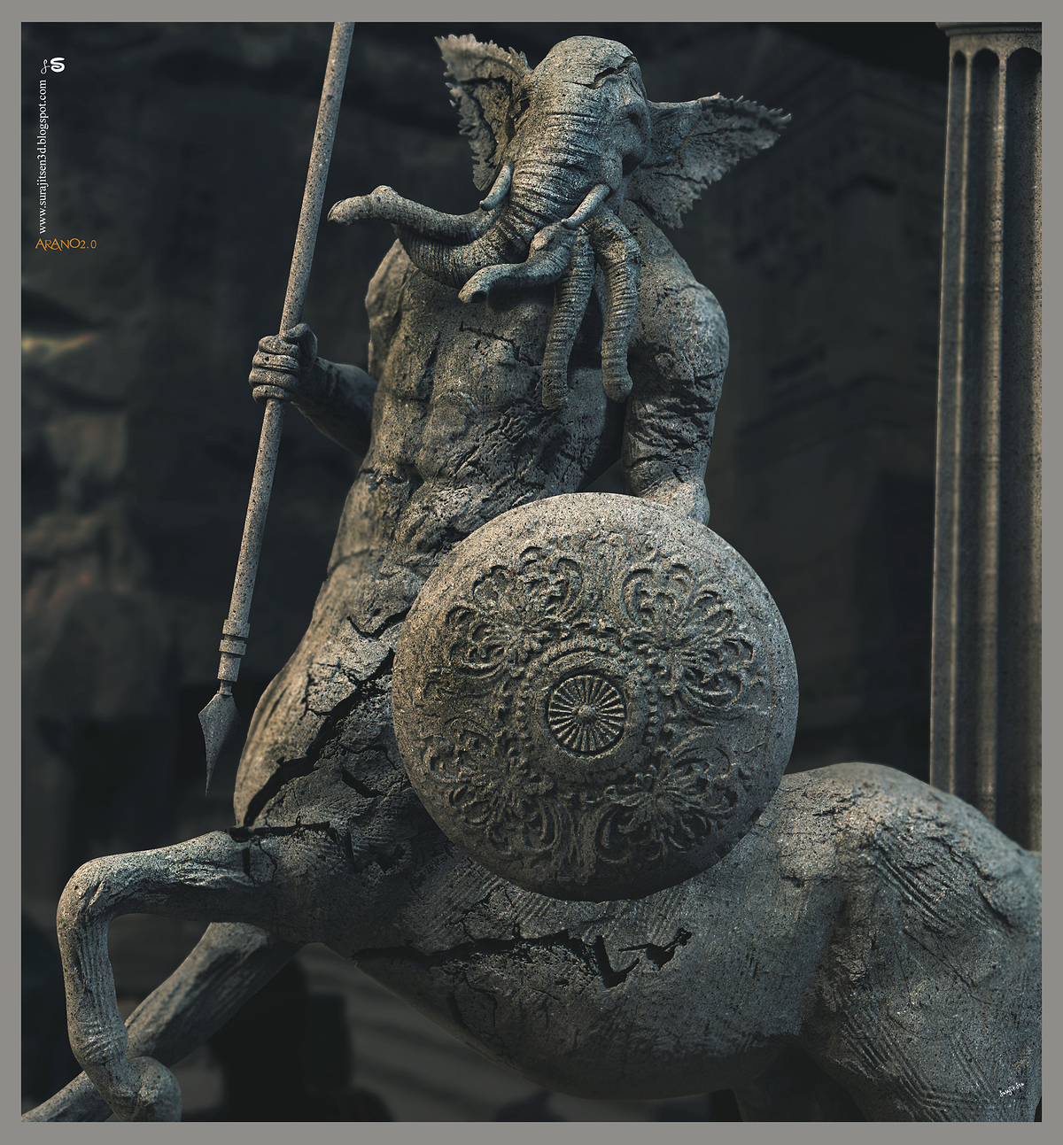 Arano2.0_Digital_SCulpture_SurajitSen_June2020AA