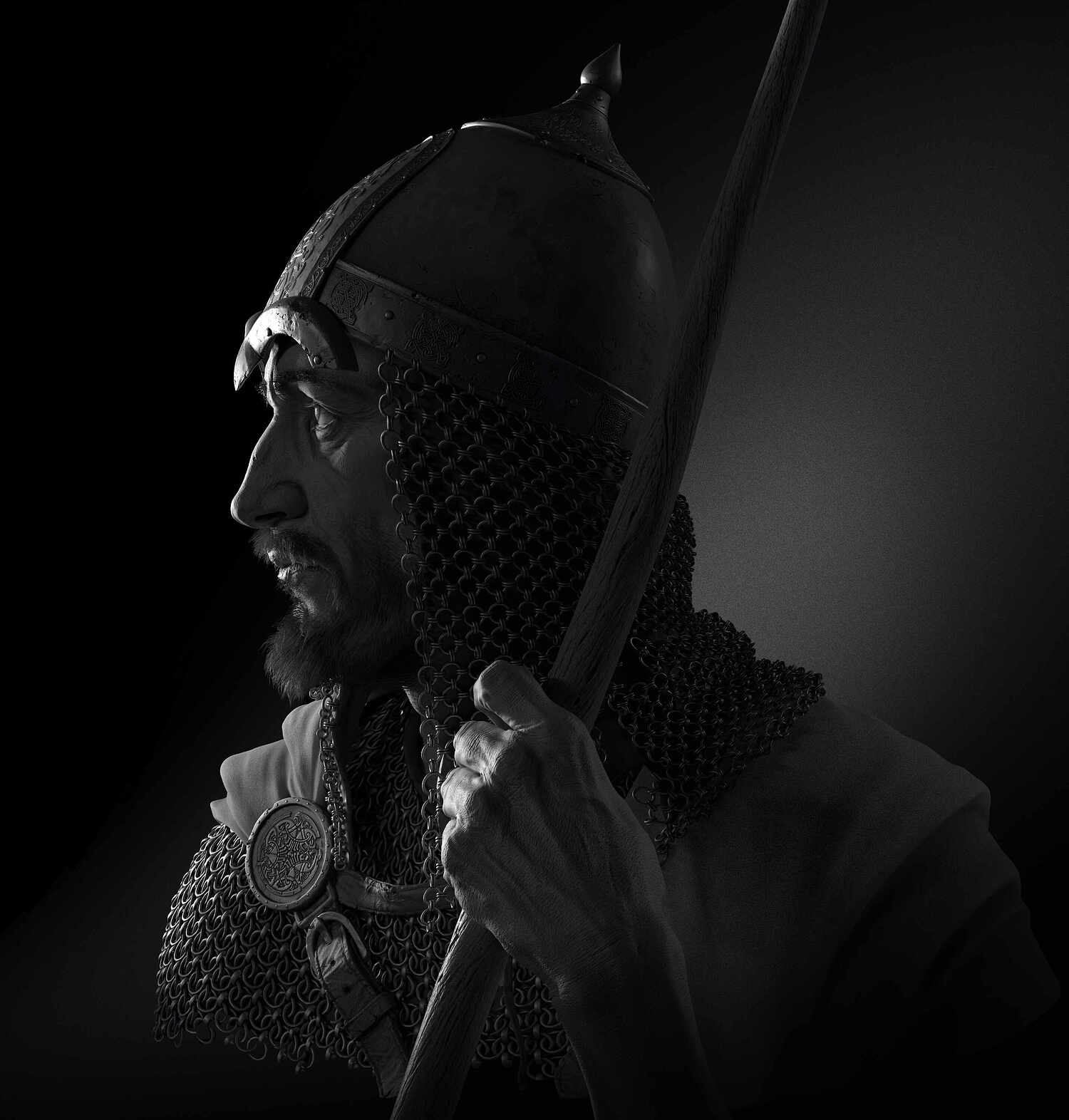 Warrior Portrait ZBrushCentral warrior-portrait-zbrushcentral