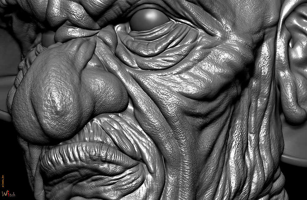 A8_Witch_Digital_Sculpture_SurajitSen_Nov2024_WIP7