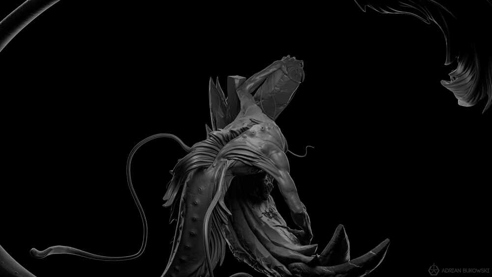 deep one 3  bw