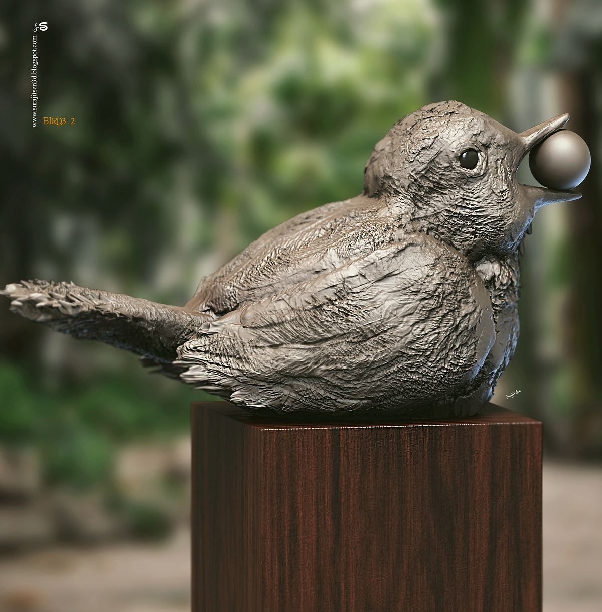 Bird3.2_Digital_Sculpture_SurajitSen_Sept2020AB
