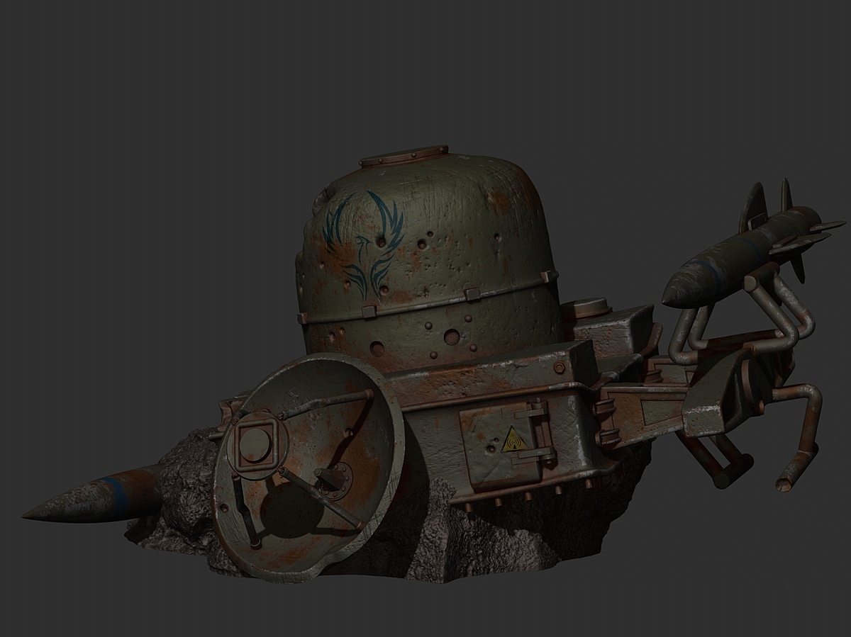 Base frontal view
