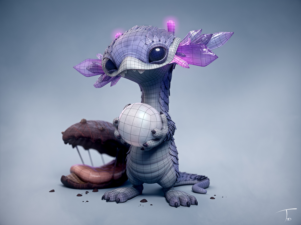 pearl_thief_Wireframe