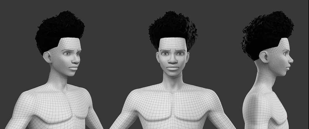 Mohamad_Mahdi_Abbasi_Miles_Morales_Face_Topology