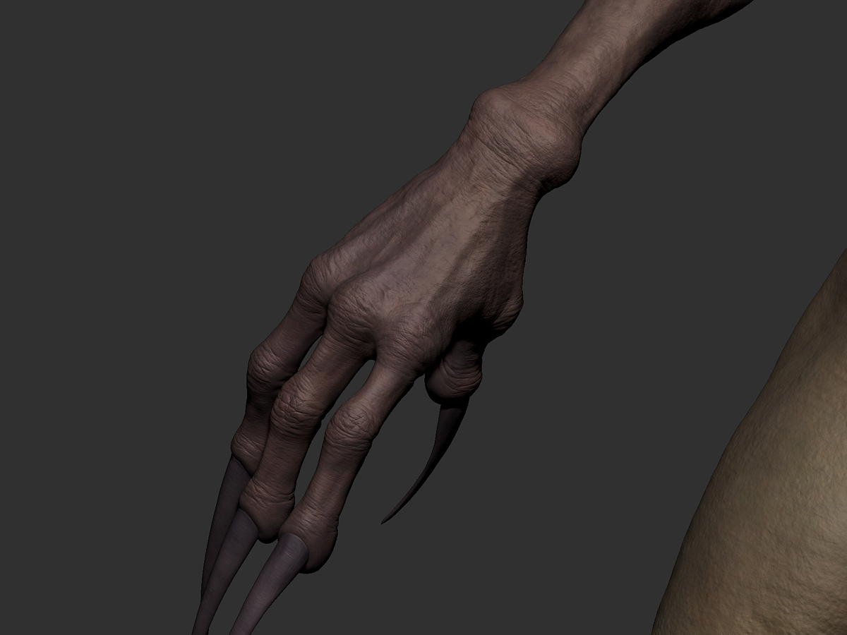 ZBrushViewportFingers