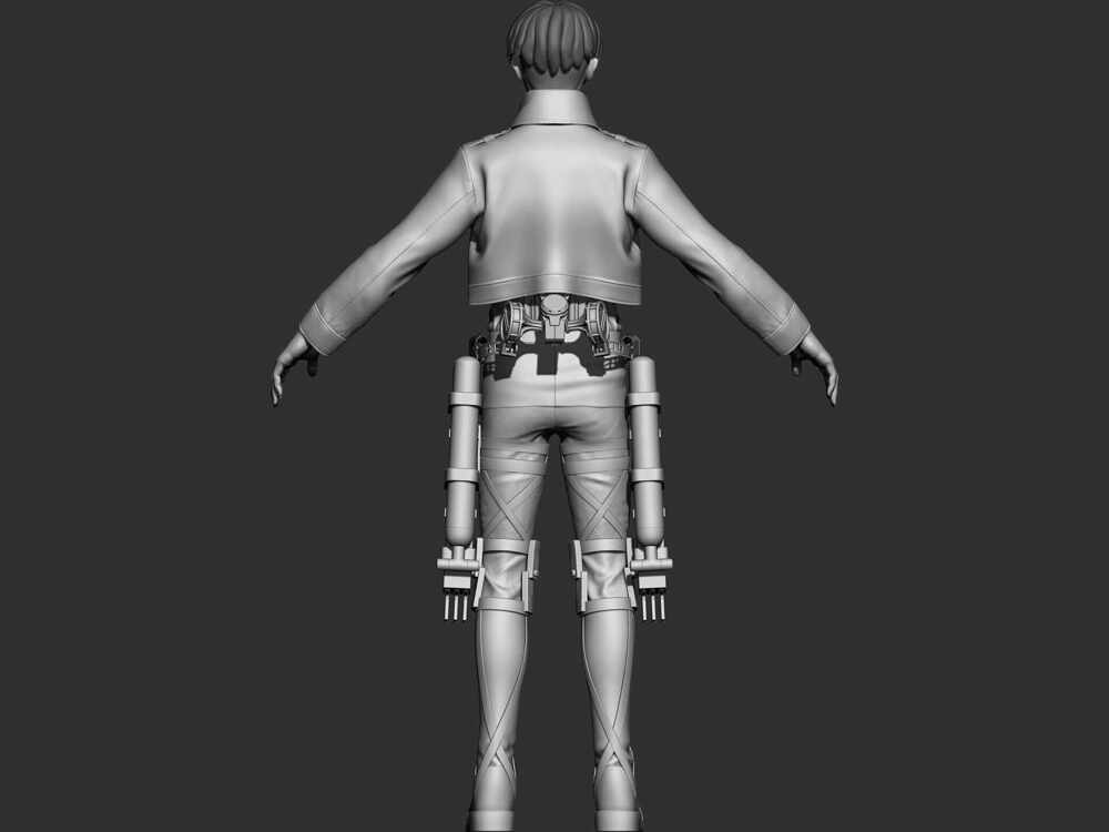 Levi zbrush 6