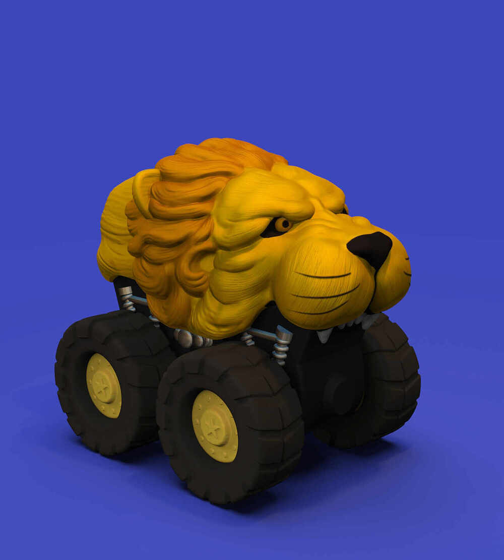 Lion racer render 001
