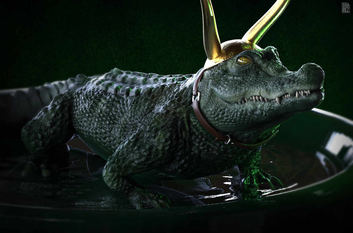 loki alligator plush
