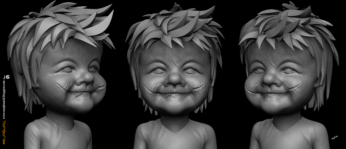 Baby_Joker_Doll_CG_Character_Surajit_Sen_June2020A_WIP