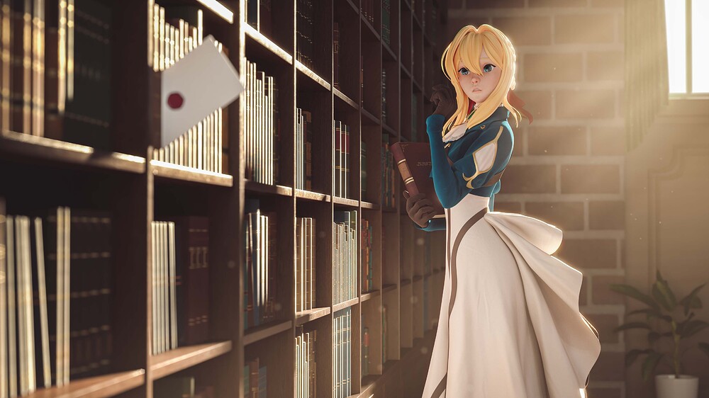 Escena Biblioteca