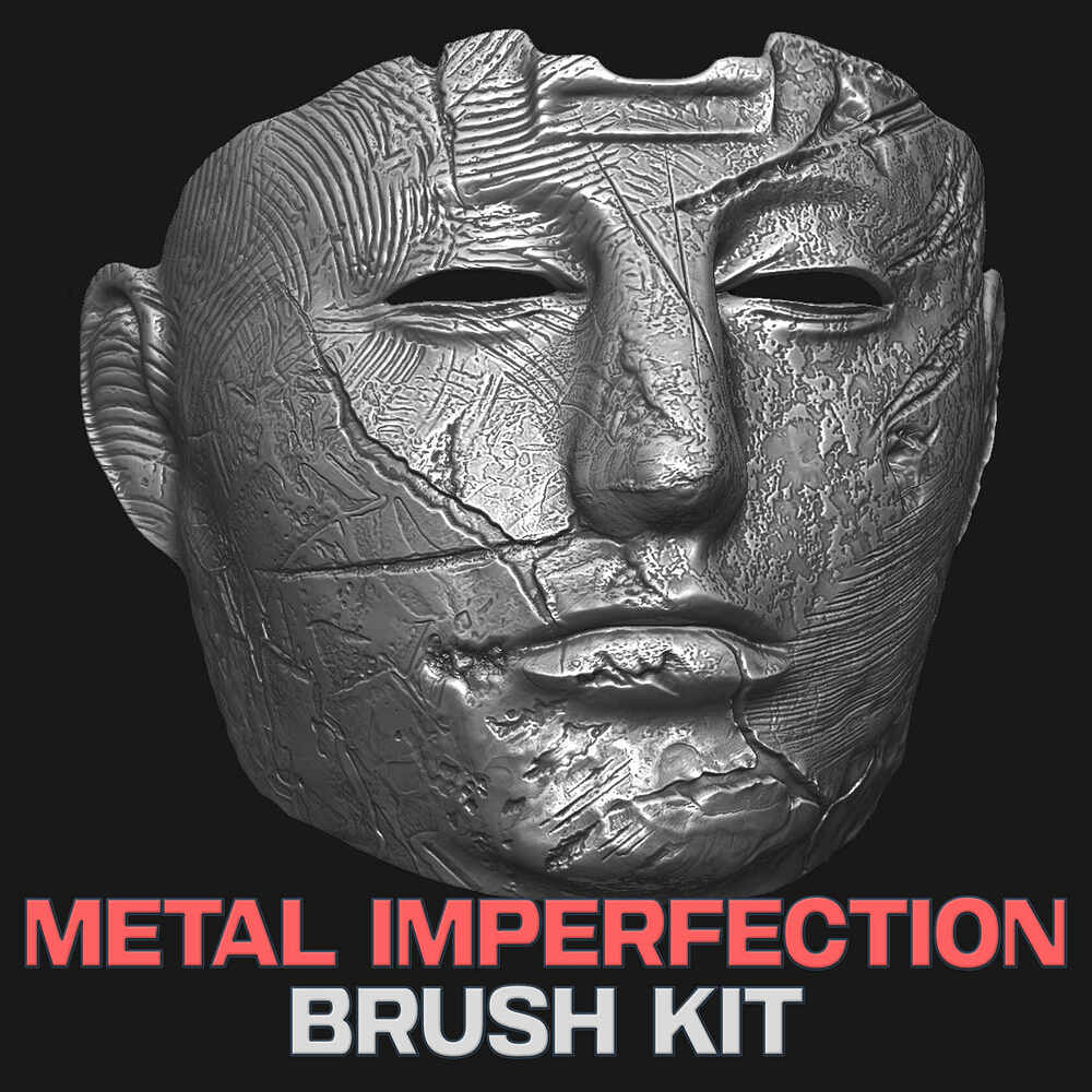 metal brush square