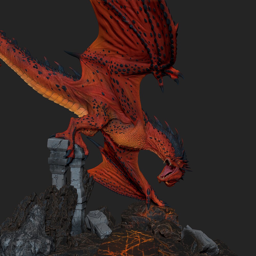 BalrogVsSmaug_Zbrush.0010