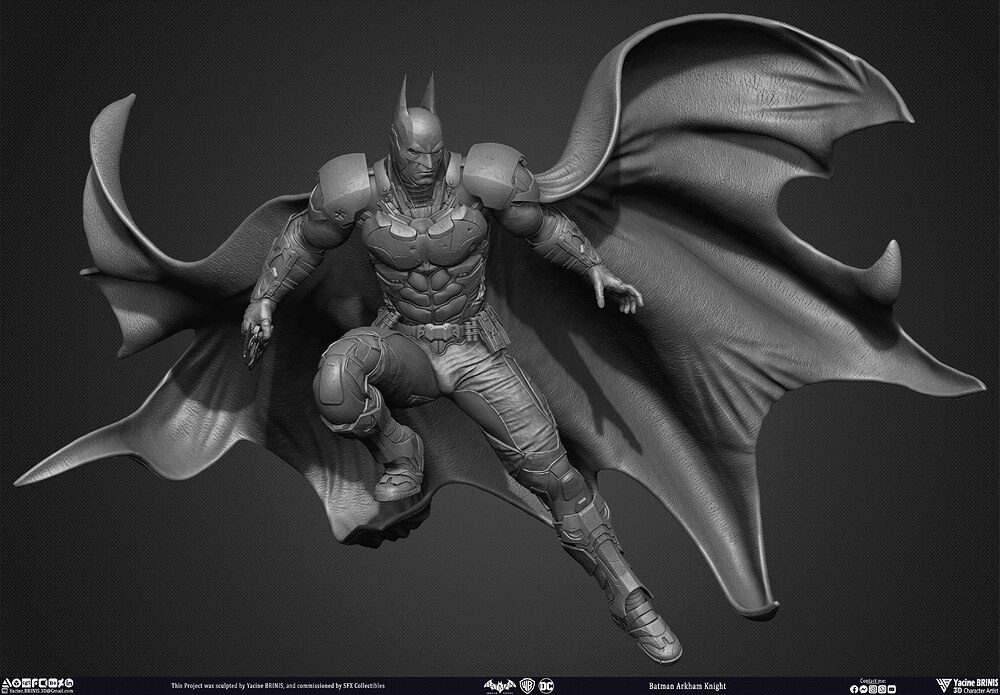 Batman Arkham Knight Worner Bros Vol 03 Sculpted by Yacine BRINIS 006