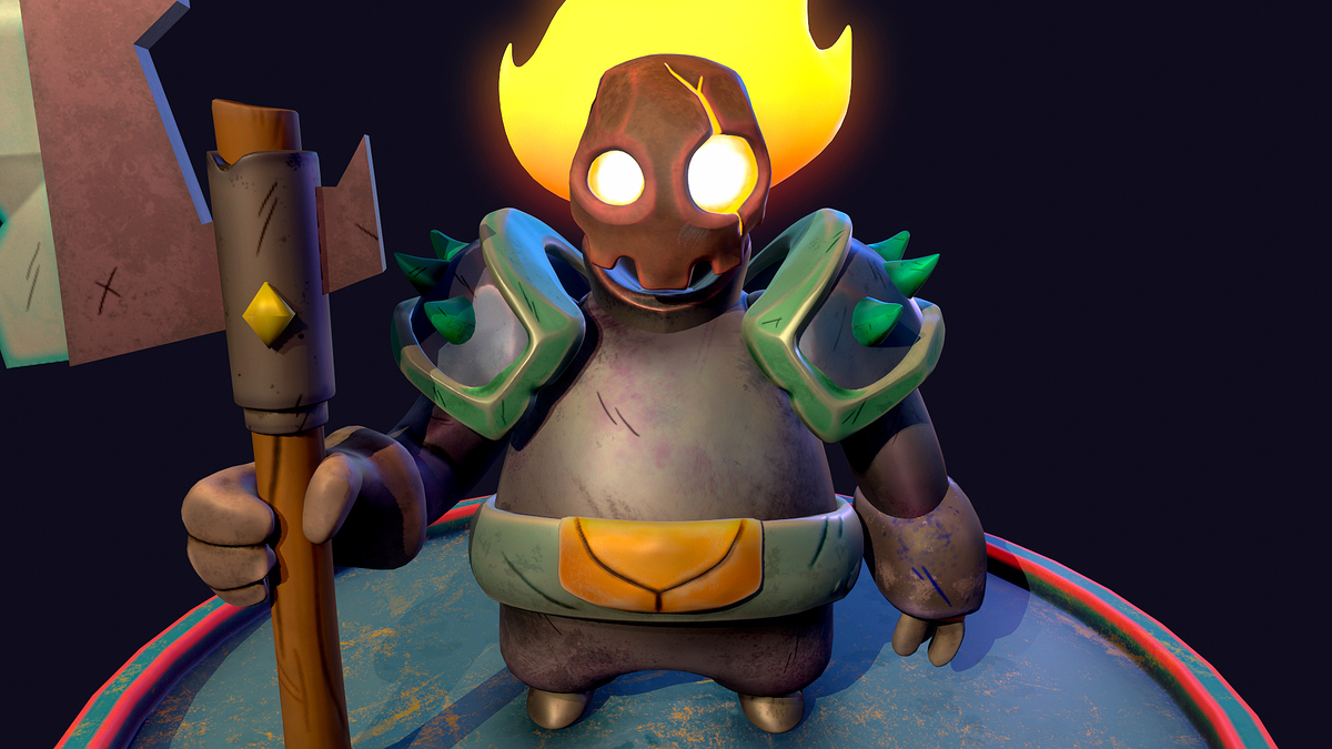 K