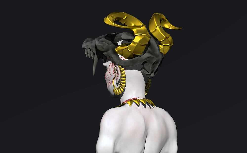 Wendigo bare back eee