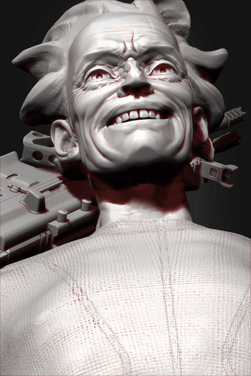 Realistic Smiling Rick Sanchez by Darya Girina_12_6