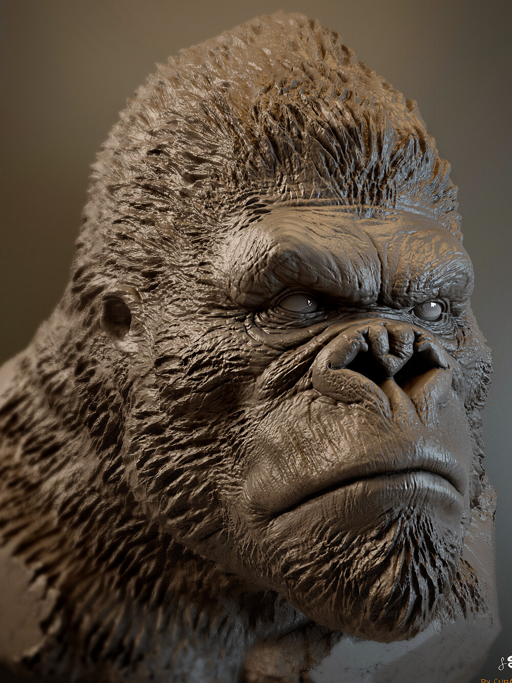 King_Kong_Digital_Sculpture_SurajitSen_April2023