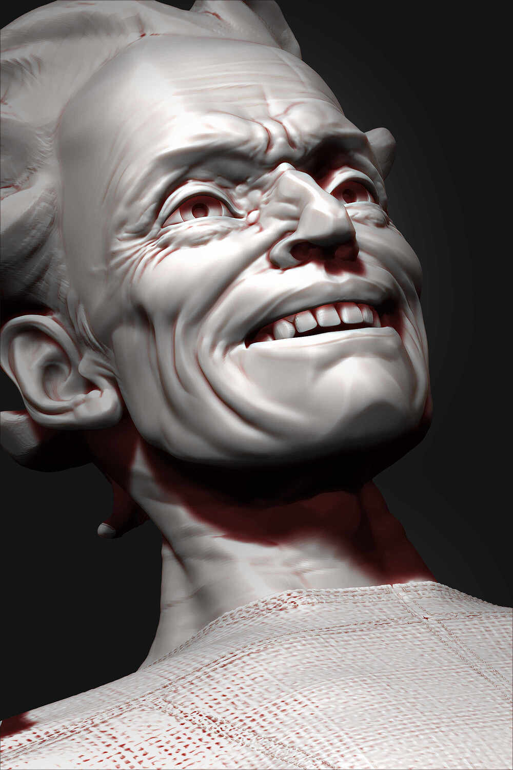 Realistic Smiling Rick Sanchez by Darya Girina_12_5