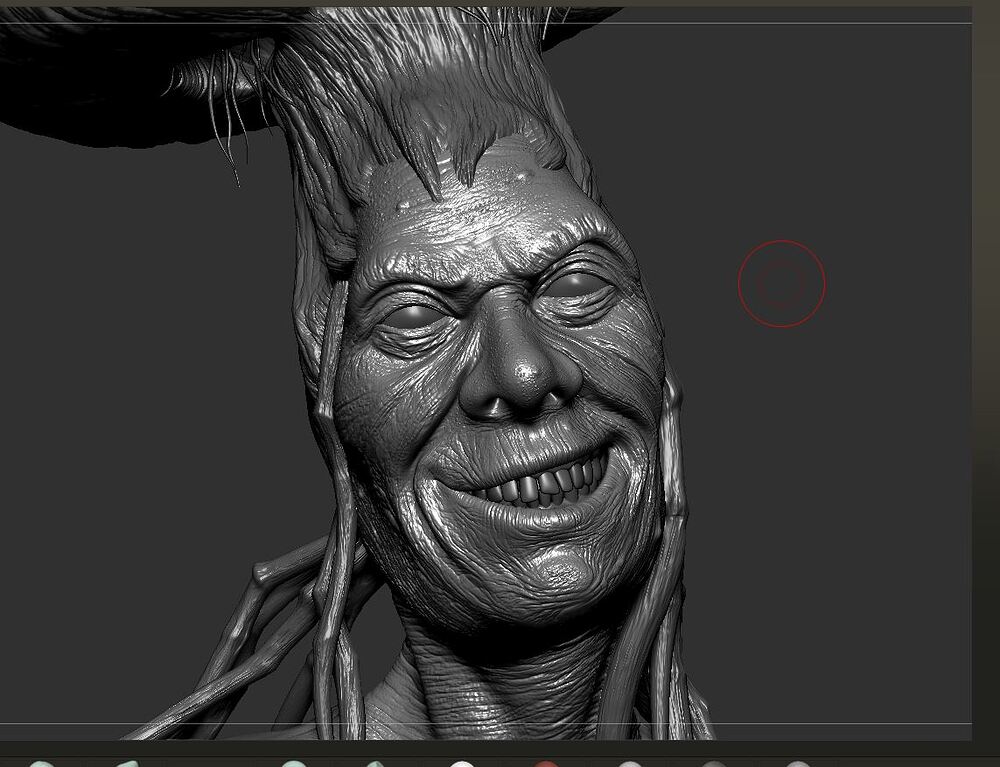 Mushroomman_Digital_SCulpture_SurajitSen_Sept2024_WIP6