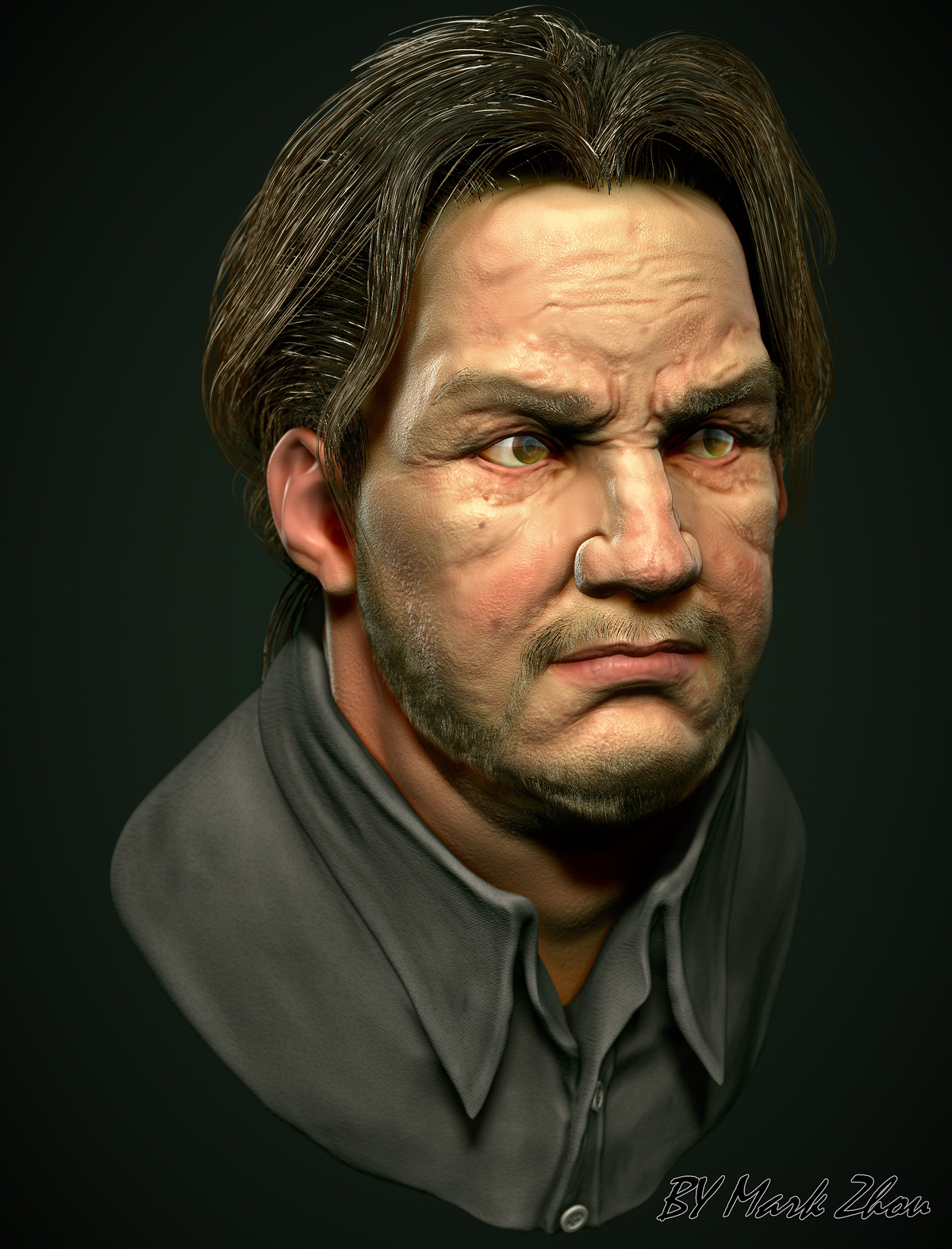 MaleHead02