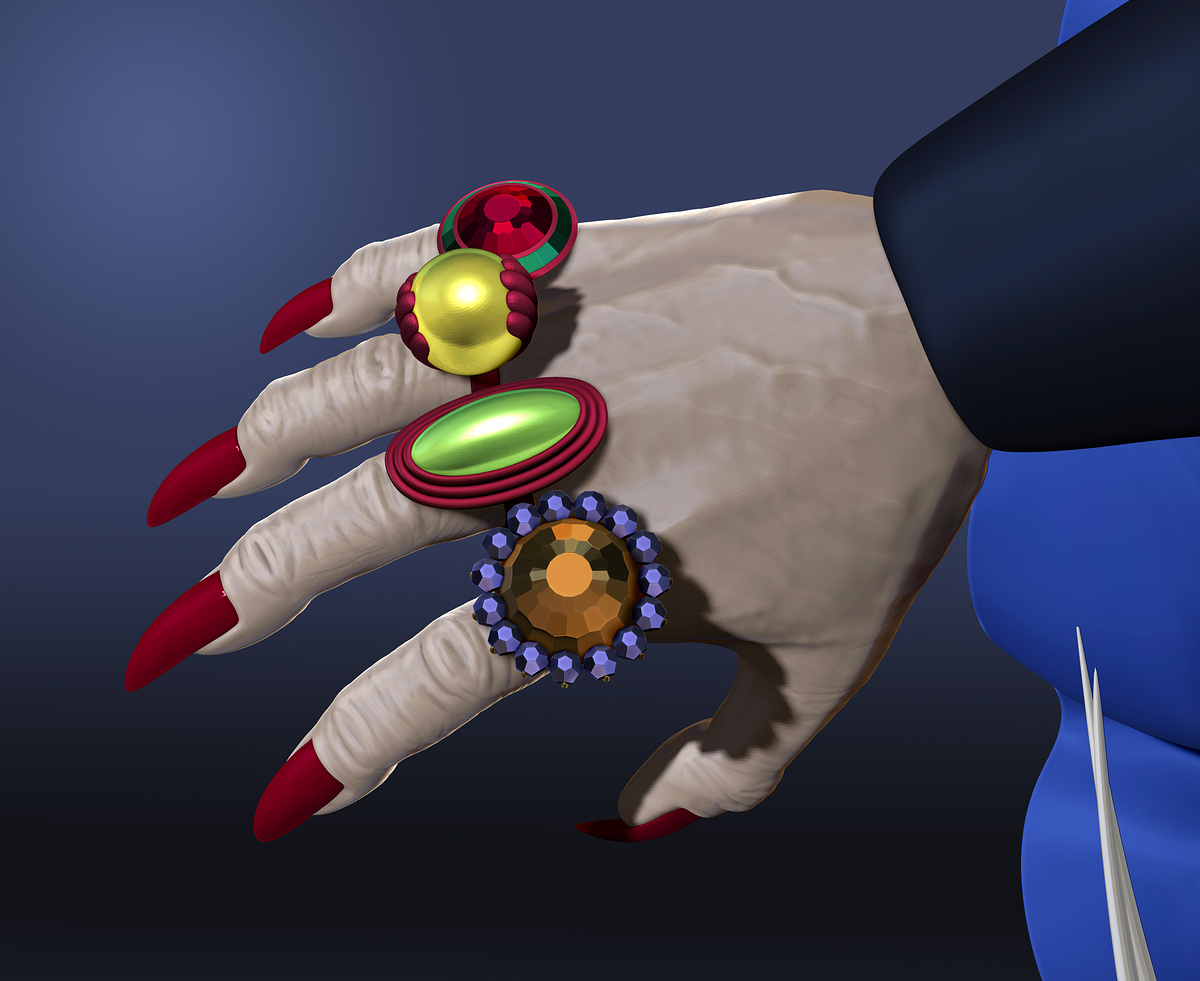Yubaba hand