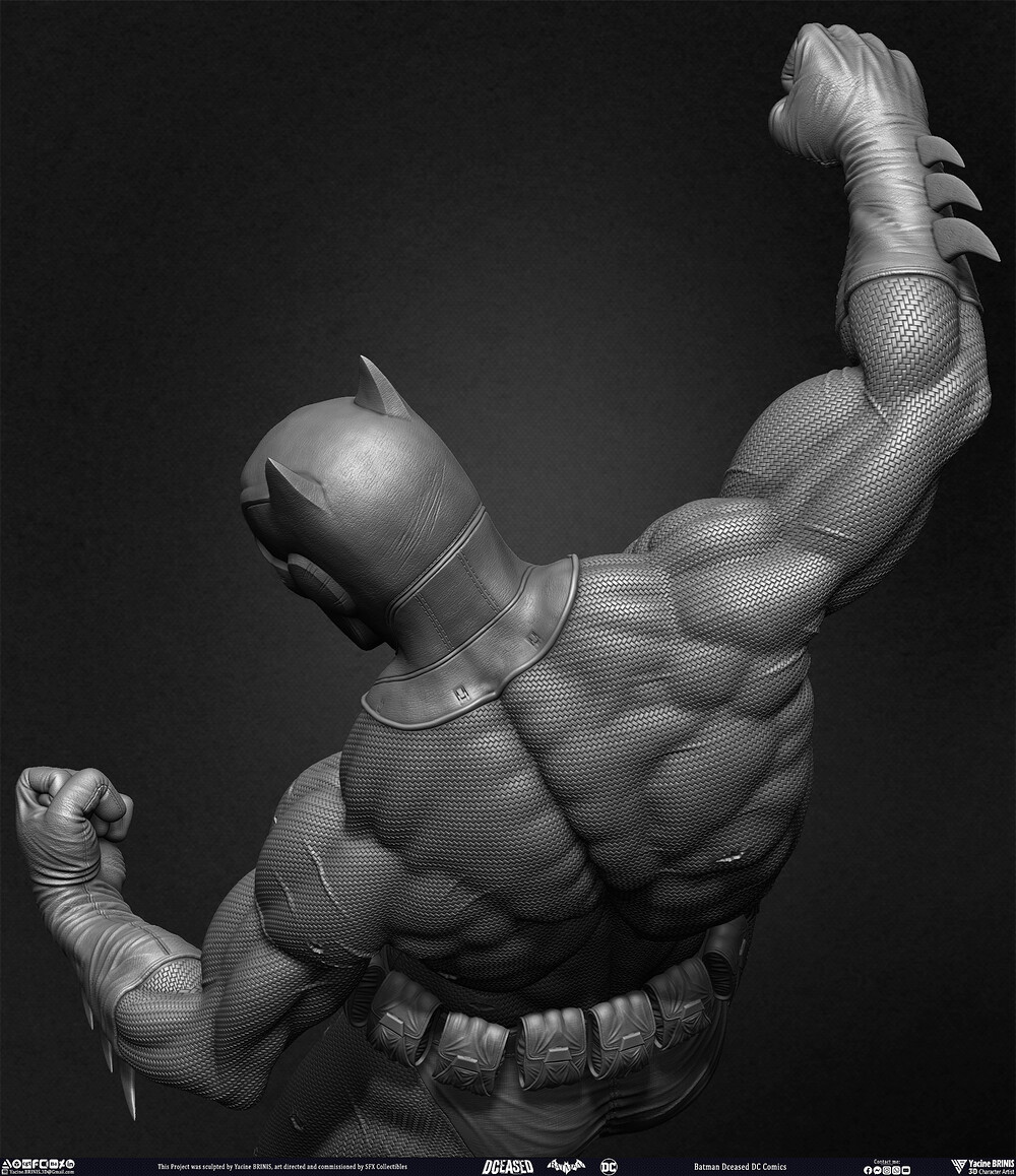 Batman Dceased DC Comics sculpted by Yacine BRINIS 042