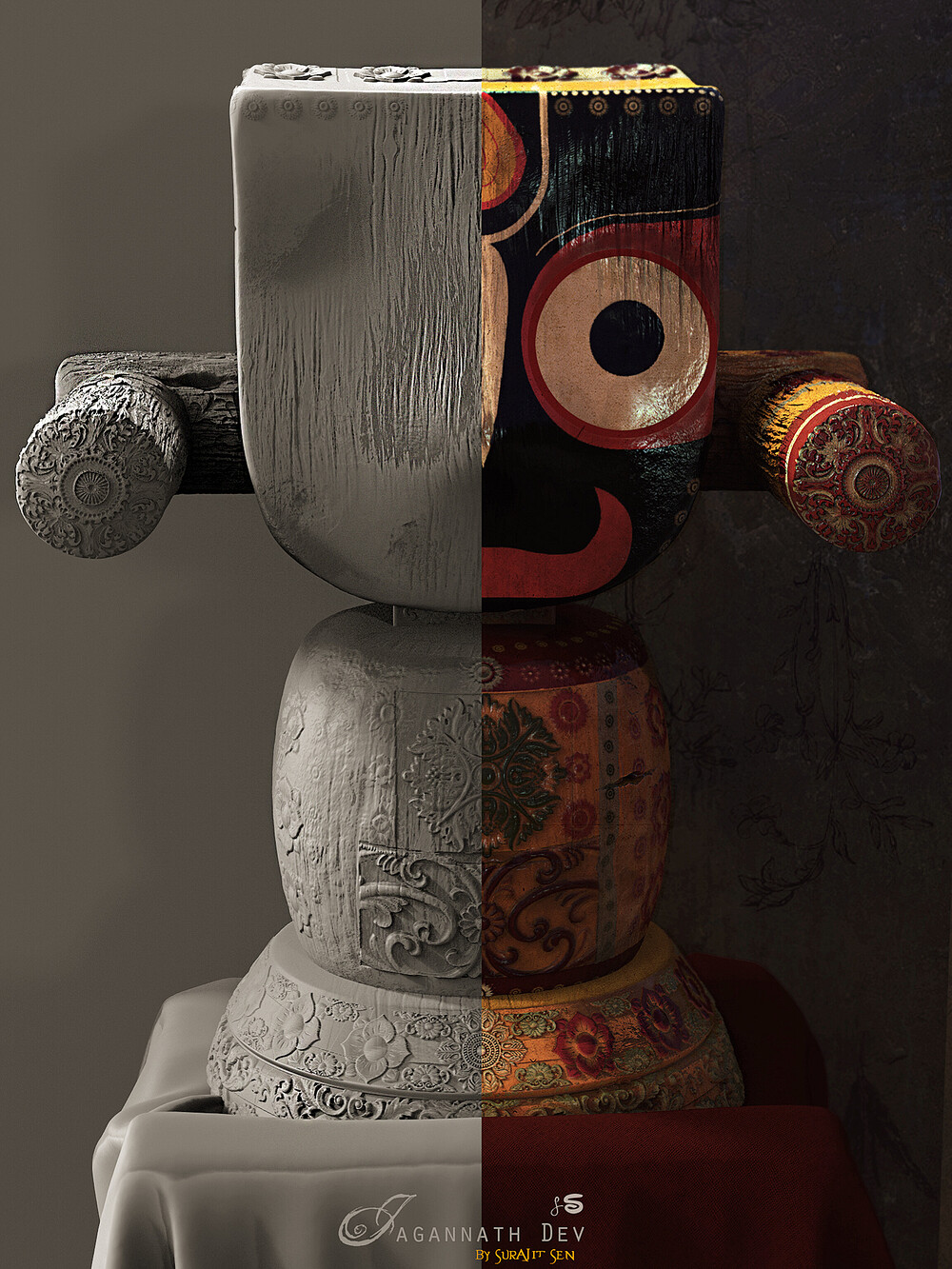 Jagganathdev_Digital_SCulpture_SurajitSen_April2023A
