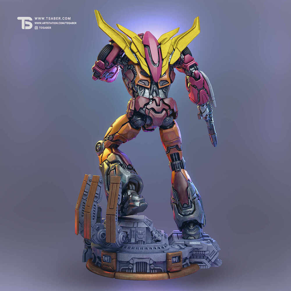 Hotrod - Trasnformers Statue - TSaber 05