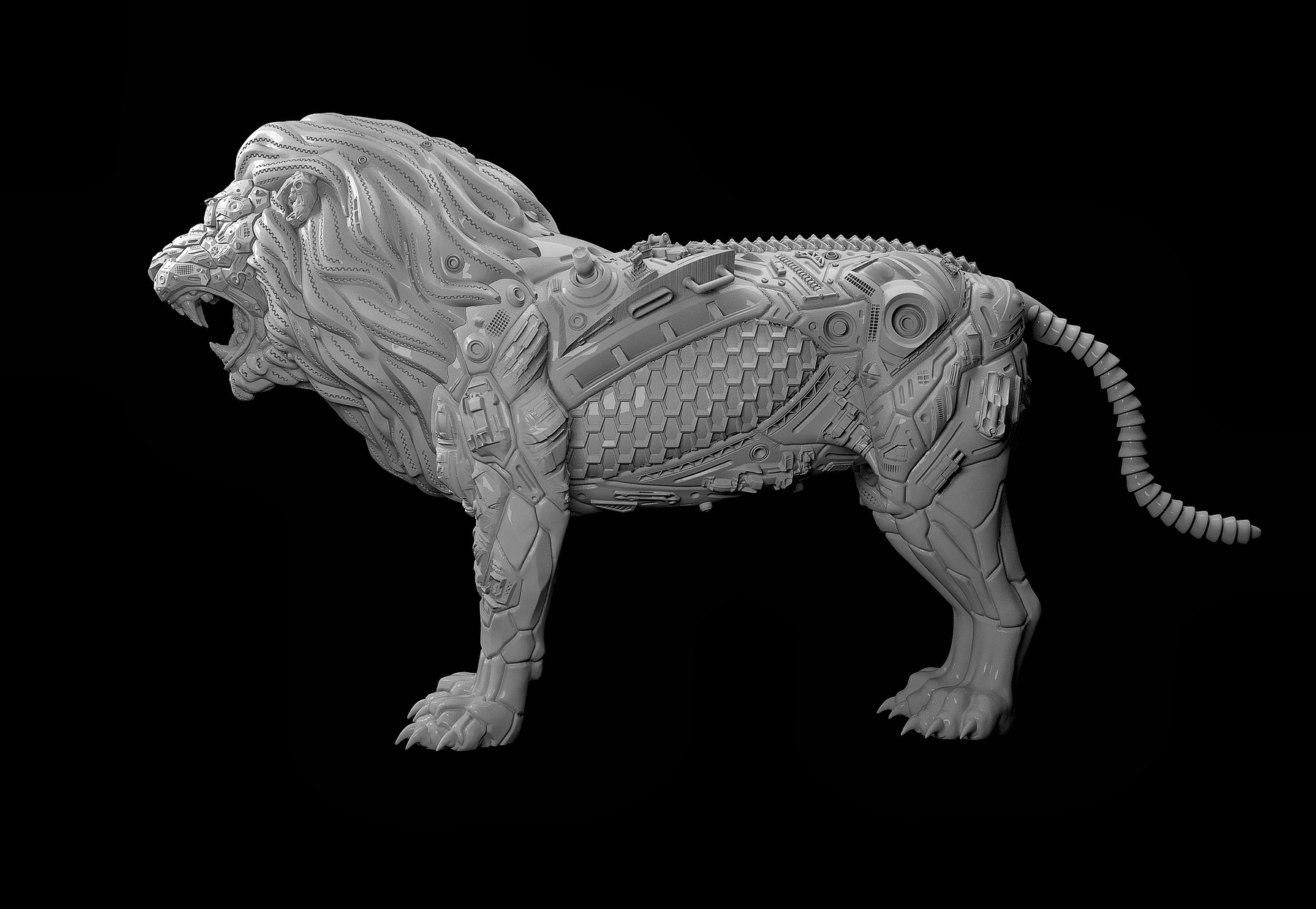 Lion ZBrushCentral