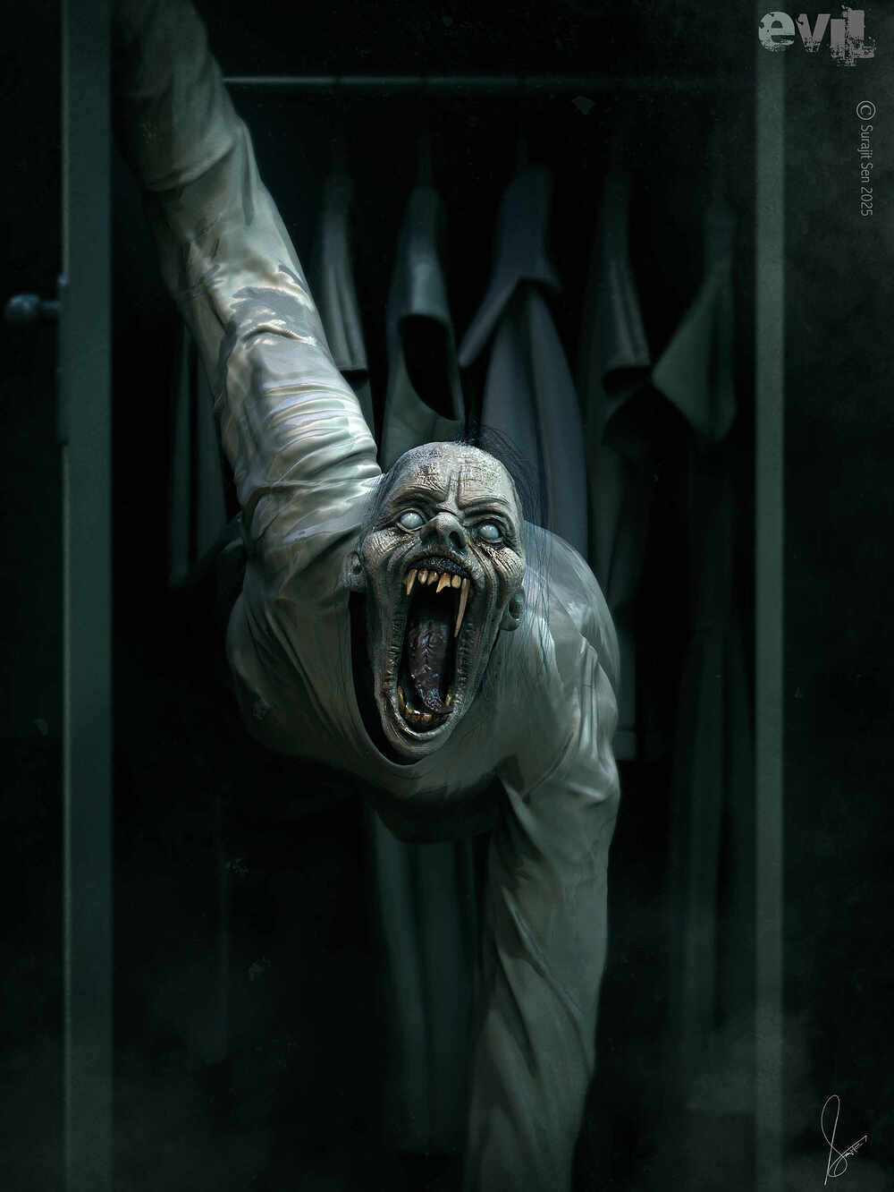 Evil_Creature_Digital_Sculpture_SurajitSen_Oct2025