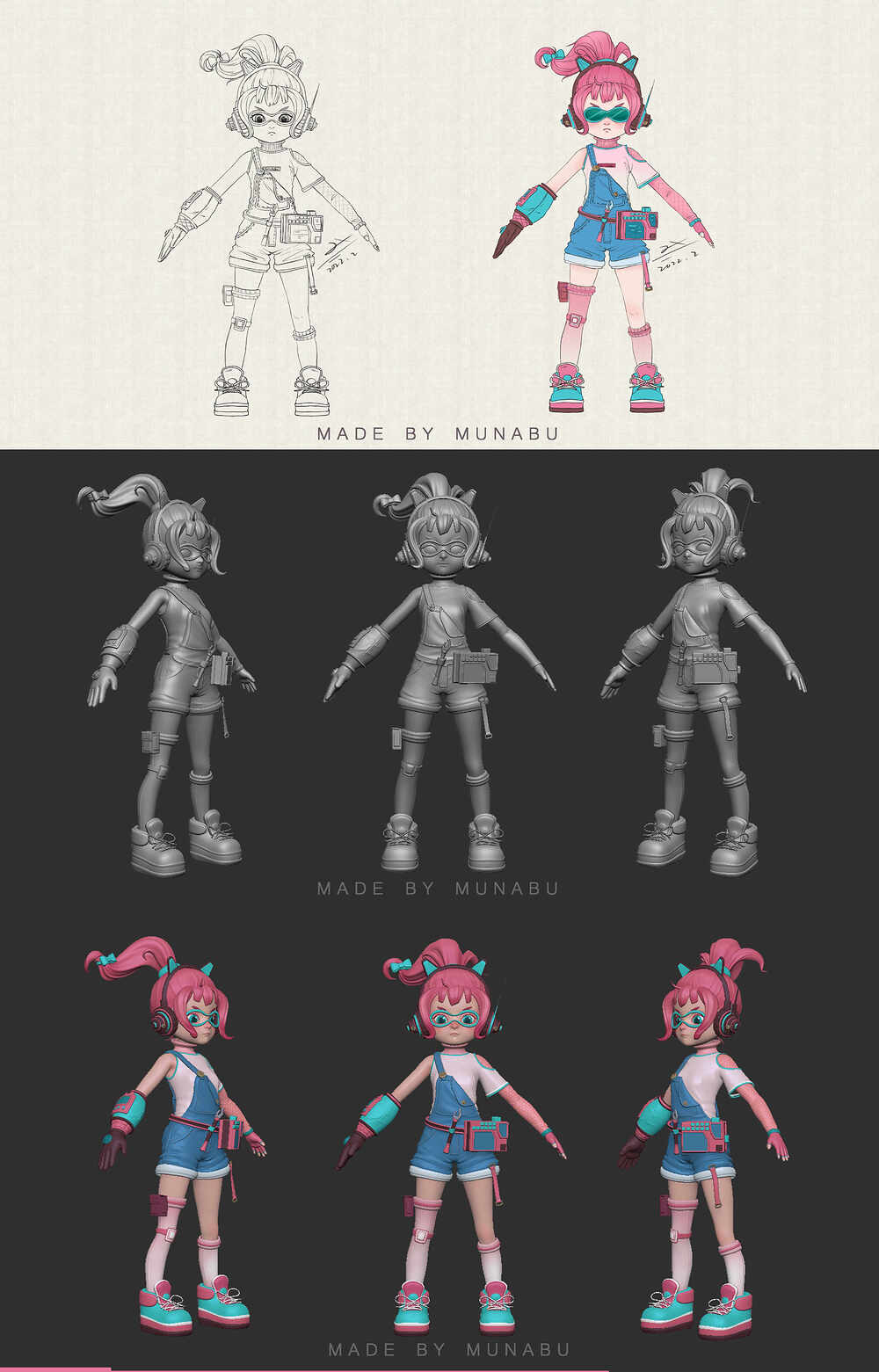 4-2机器人小女孩系列