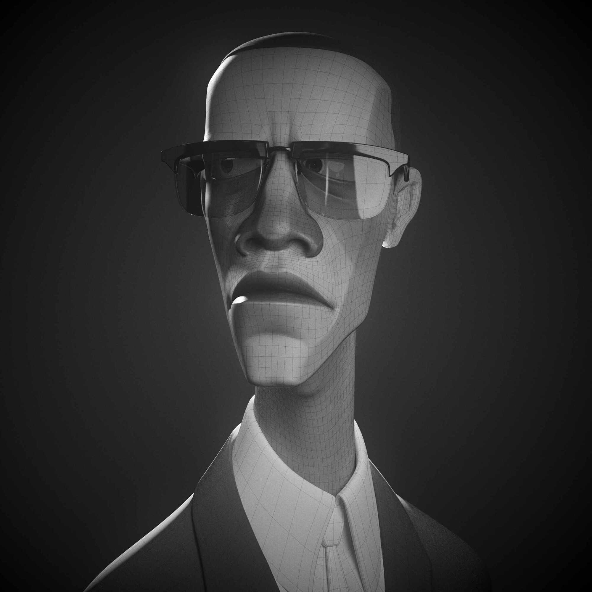 Malcolm X - ZBrushCentral