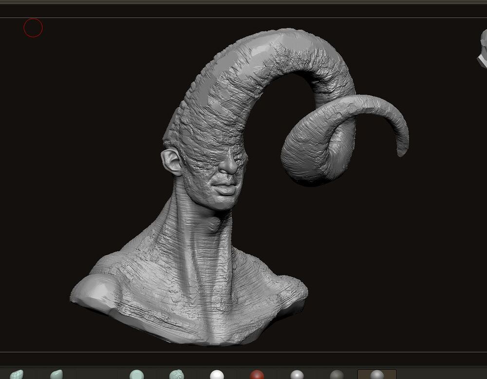 Neckex_Creature_Digital_Sculpture_SurajitSen_Oct2024AA_WIP