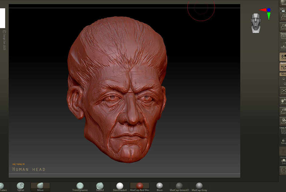 Human_head_QAuick_Blocking_Digital_Sculpture_SurajitSen_Feb2025_WIP