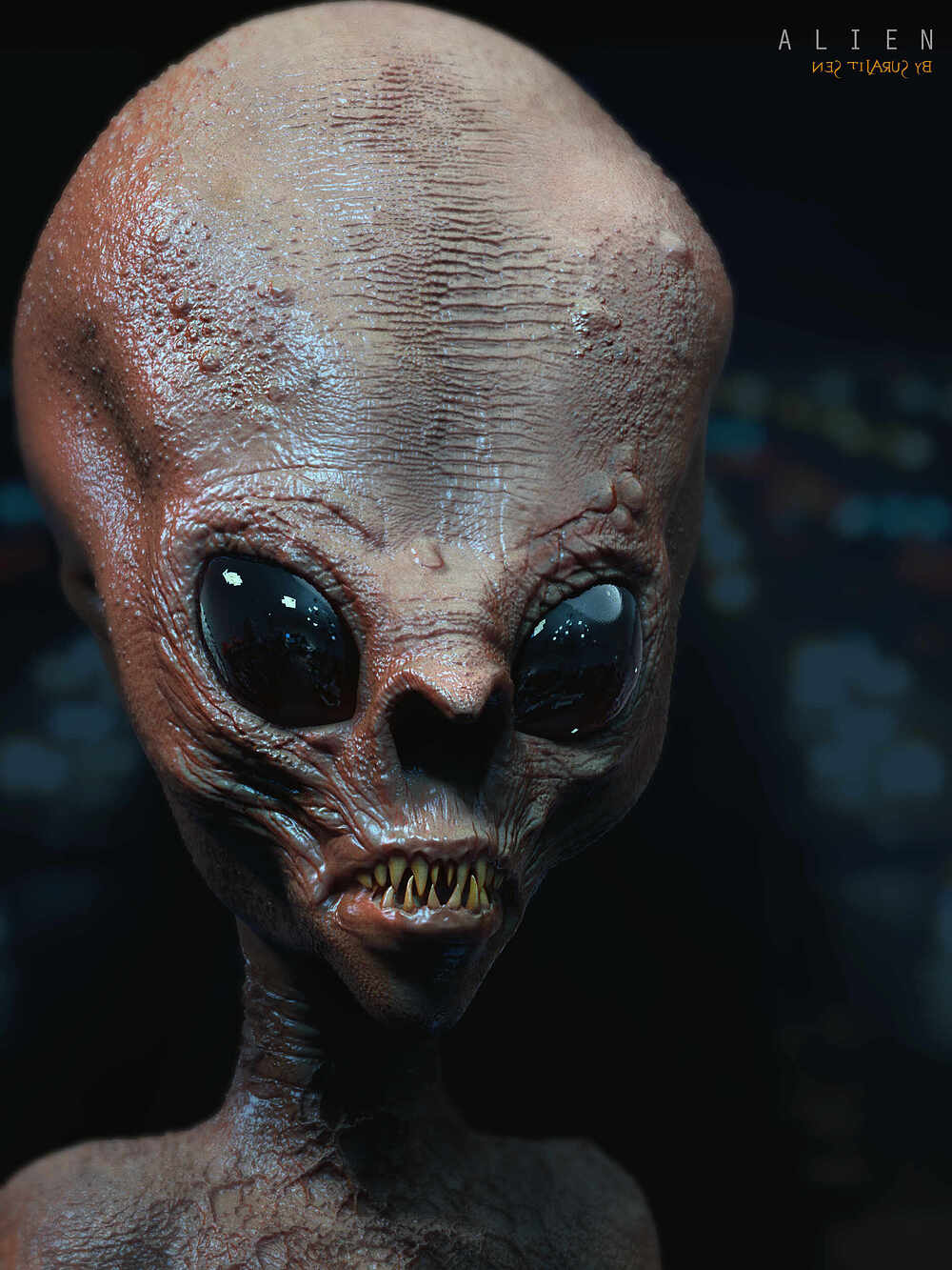 Alien_Digital_Sculpture_SurajitSen_Feb2024