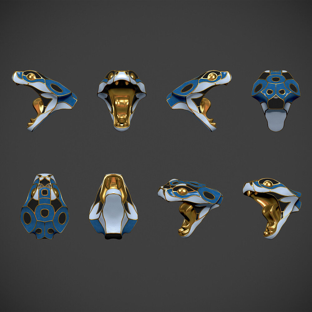 Lalique-Snake-Head
