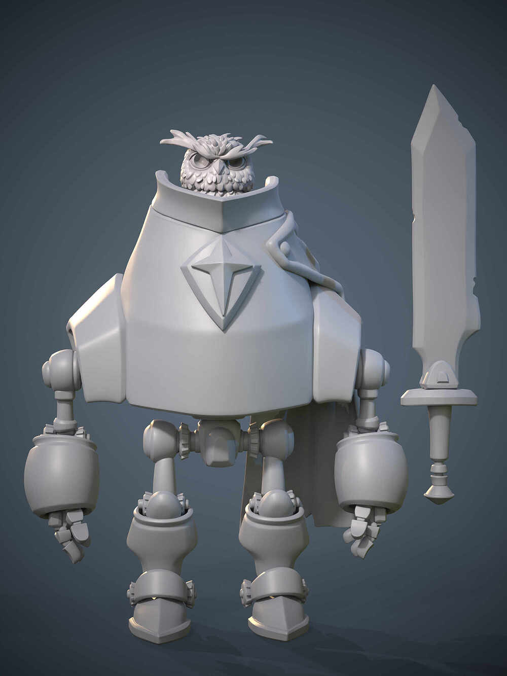 GTiber_KnightOwl_Clay_ZBC